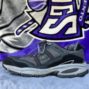 Size‎ 10.5 - Skechers Mens Vigor 2.0 Trait 51241EW NVGY Casual Shoes Sneakers